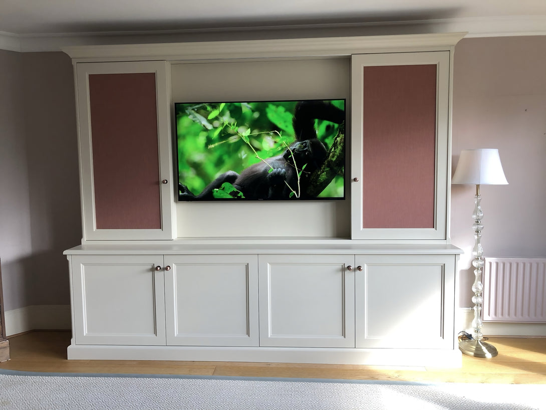 Hidden TV Cabinet - Open Cabinet