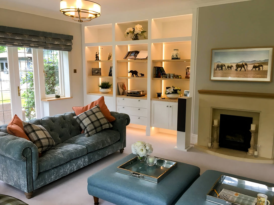 Painted Backlit Lounge Dressers