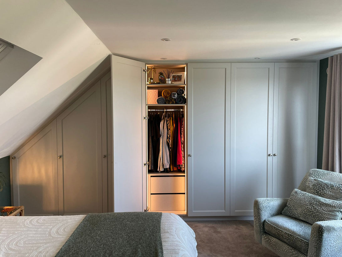 Angled Wardrobe Dormer Loft Conversion