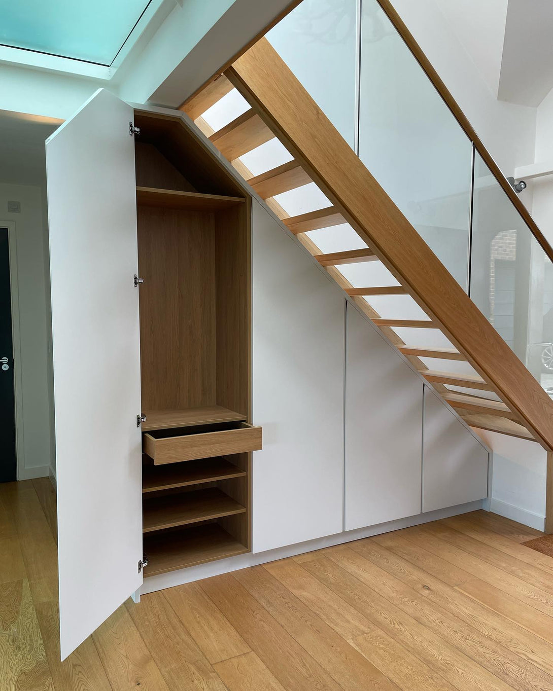 Under Stair Shoe & Coat Storage