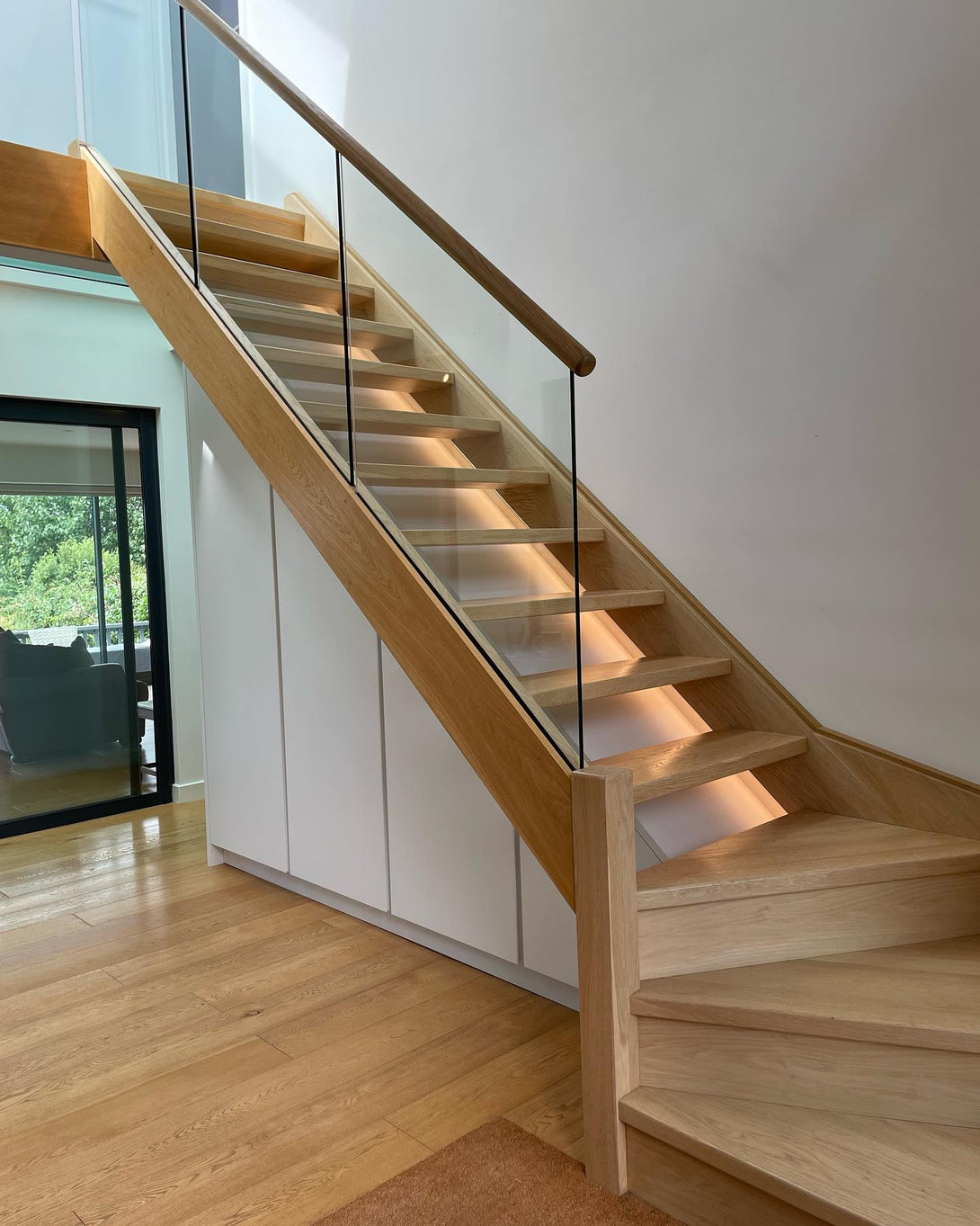 Under Stair Shoe & Coat Storage