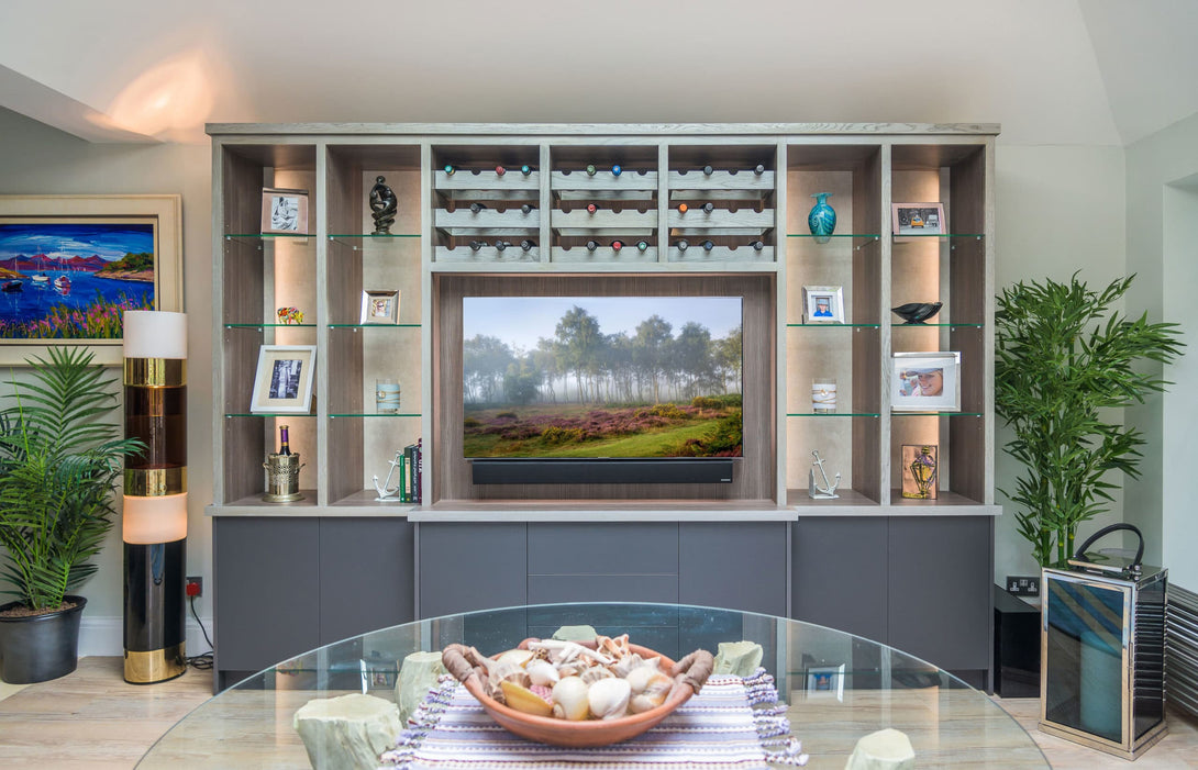 Bespoke Wine Racks Display Units | Lounge Units | Drew Furniture ...