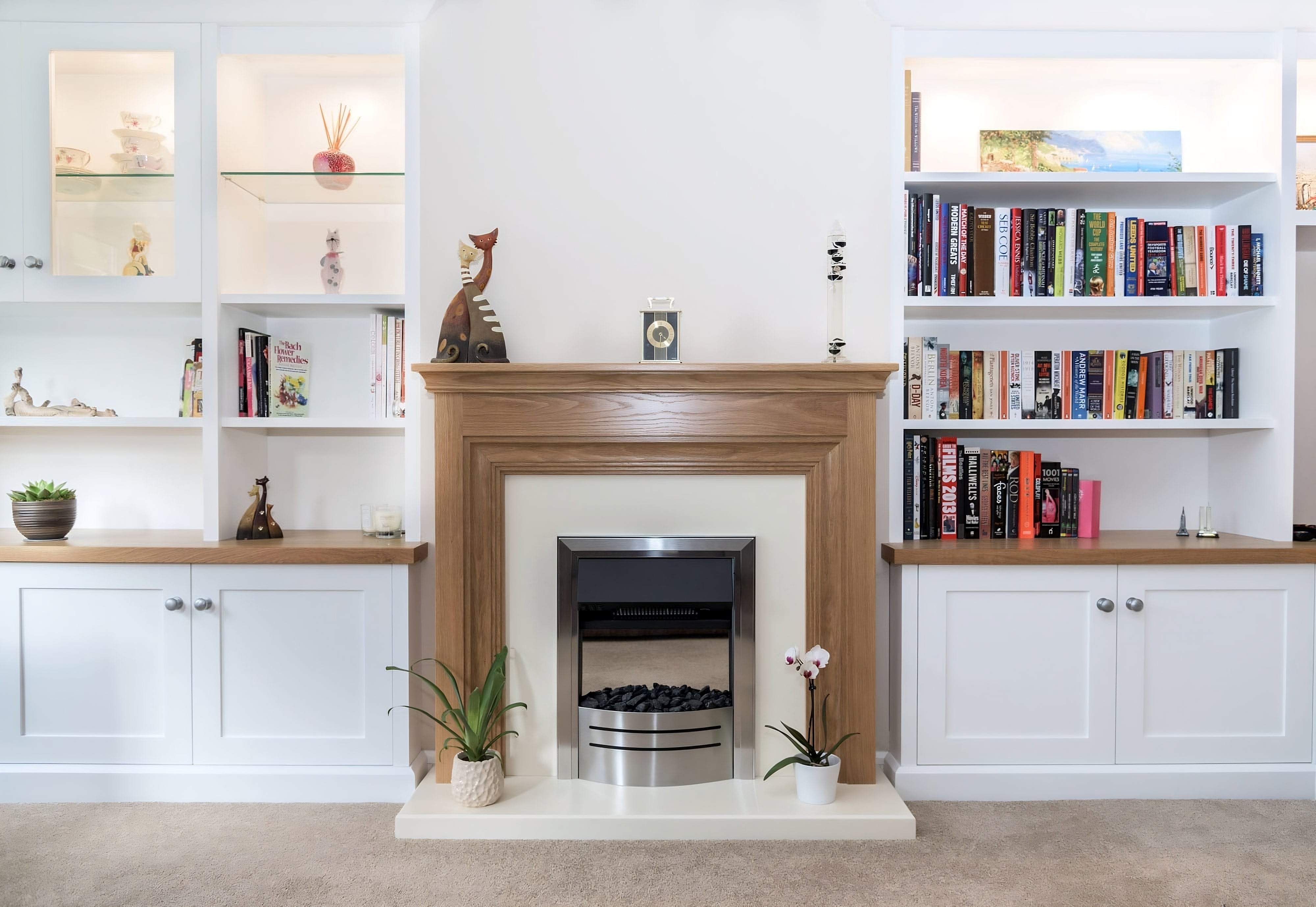 Oak & Spray Painted Units Lounge Units Drew Furniture DrewFurniture